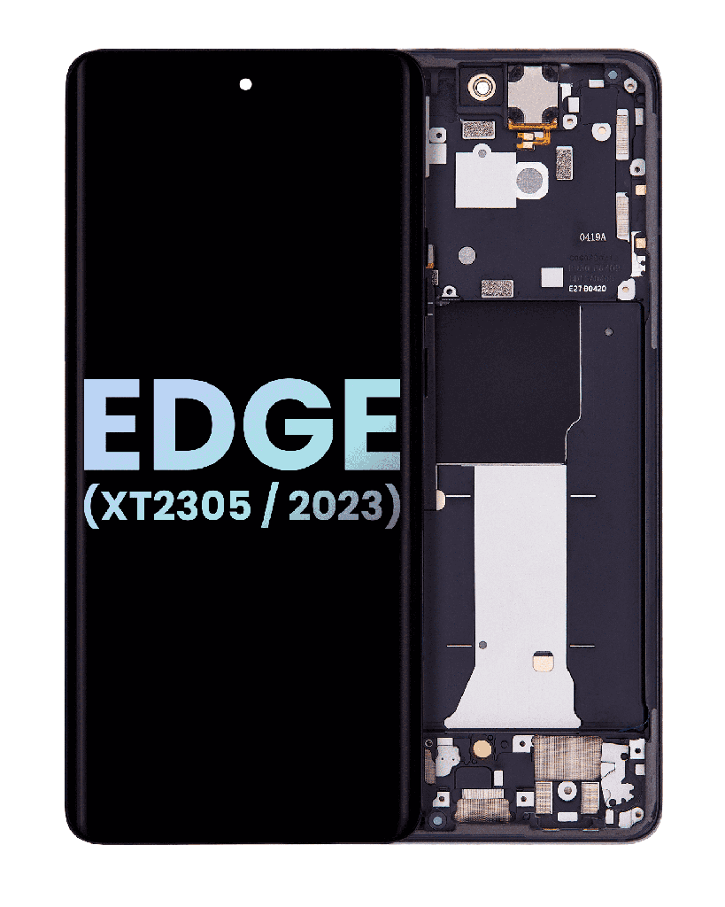 LCD Assembly For Motorola Moto Edge (XT2305/2023) (Jet Black) (Genuine OEM)