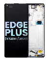 OLED Assembly With Frame Compatible For Motorola Edge Plus (XT2061/2020) (Genuine OEM) (Baltic Gray)