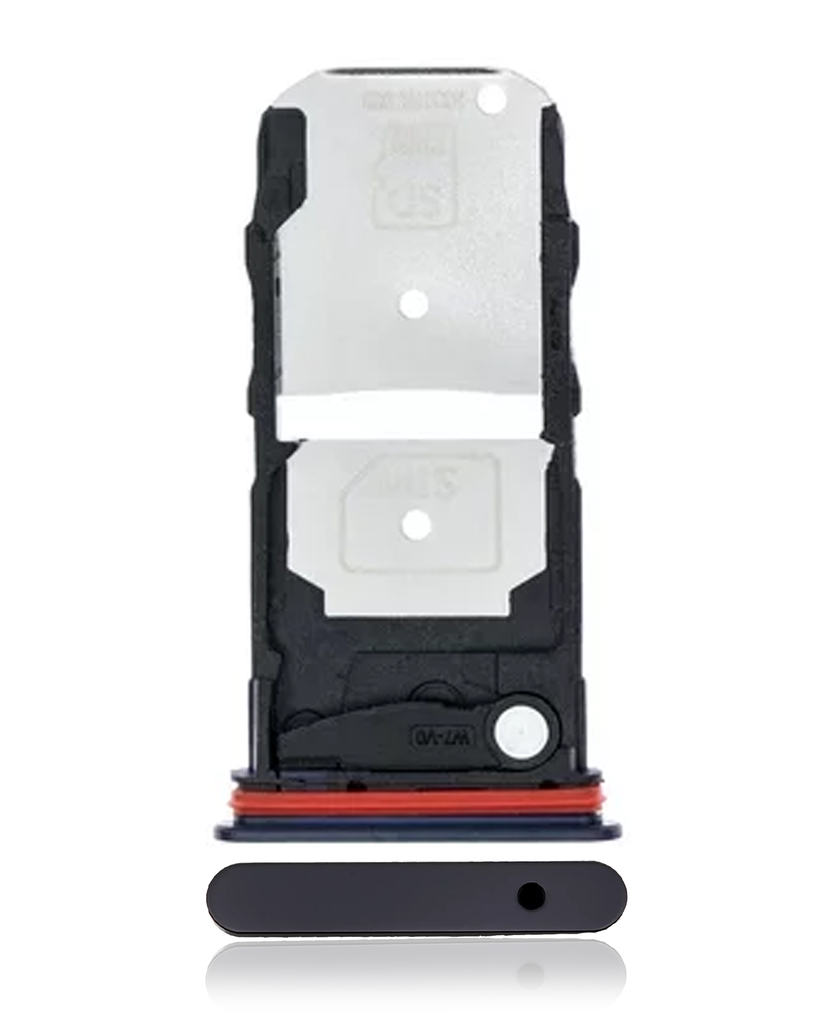 Dual Sim Card Tray Compatible For Motorola Edge 5G (XT2063-3/2020) (Thunder Gray)