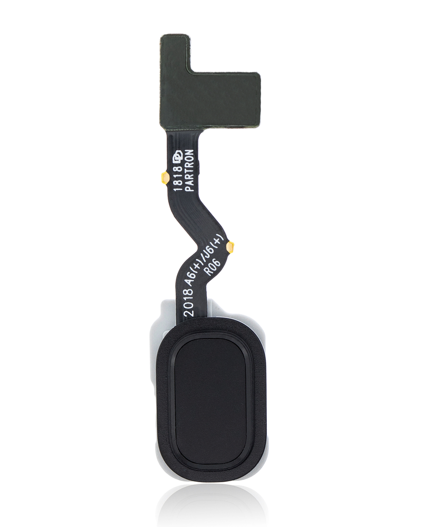 Fingerprint Reader With Flex Cable Compatible For Samsung Galaxy J8 (J810/2018)/A6 Plus (A605/ 2018) (Black)