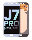 LCD Assembly Without Frame Compatible For Samsung Galaxy J7 Pro (J730/2017) (Service Pack) (Silver)