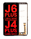 LCD Assembly Without Frame Compatible For Samsung Galaxy J6 Plus (J610/2018)/J4 Plus (J415/2018) (Aftermarket Plus) (Black)