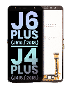 LCD Assembly Without Frame Compatible For Samsung Galaxy J6 Plus (J610/2018)/J4 Plus (J415/2018) (Service Pack) (Black)
