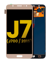 OLED Assembly Without Frame Compatible For Samsung Galaxy J7 (J700/2015) (Refurbished) (Gold)