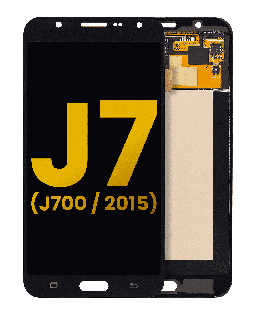 OLED Assembly Without Frame Compatible For Samsung Galaxy J7 (J700/2015) (Refurbished) (Black)