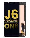 OLED Assembly Without Frame Compatible For Samsung Galaxy J6/On6 (J600/2018) (Refurbished) (Black)