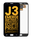 LCD Assembly Without Frame Compatible For Samsung Galaxy J3/Emerge/Amp Prime 2/Express Prime 2/Eclipse/Prime (J327/2017) (Refurbished) (Black)