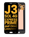 OLED Assembly Without Frame Compatible For Samsung Galaxy J3/Sol 4G/Express Prime/Amp Prime (J320/2016) (Refurbished) (Black)
