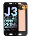 OLED Assembly Without Frame Compatible For Samsung Galaxy J3/Sol 4G/Express Prime/Amp Prime (J320/2016) (Service Pack) (Black)