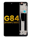 OLED Assembly With Frame Compatible For Motorola Moto G84 (XT2347/2023) (Refurbished) (All Colors)