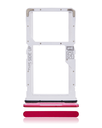 Single Sim Card Tray Compatible For Motorola Moto G84 (XT2347/2023) (Viva Magenta)