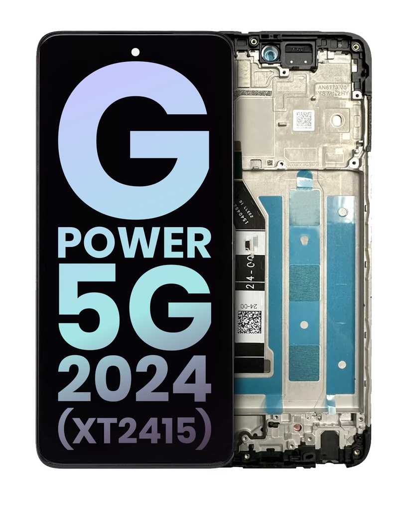 LCD Assembly With Frame Compatible For Motorola Moto G Power 5G (XT2415/2024) (Genuine OEM) (All Colors)