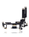 Charging Port Flex Cable Compatible For iPhone 14 (Aftermarket Plus) (Midnight)