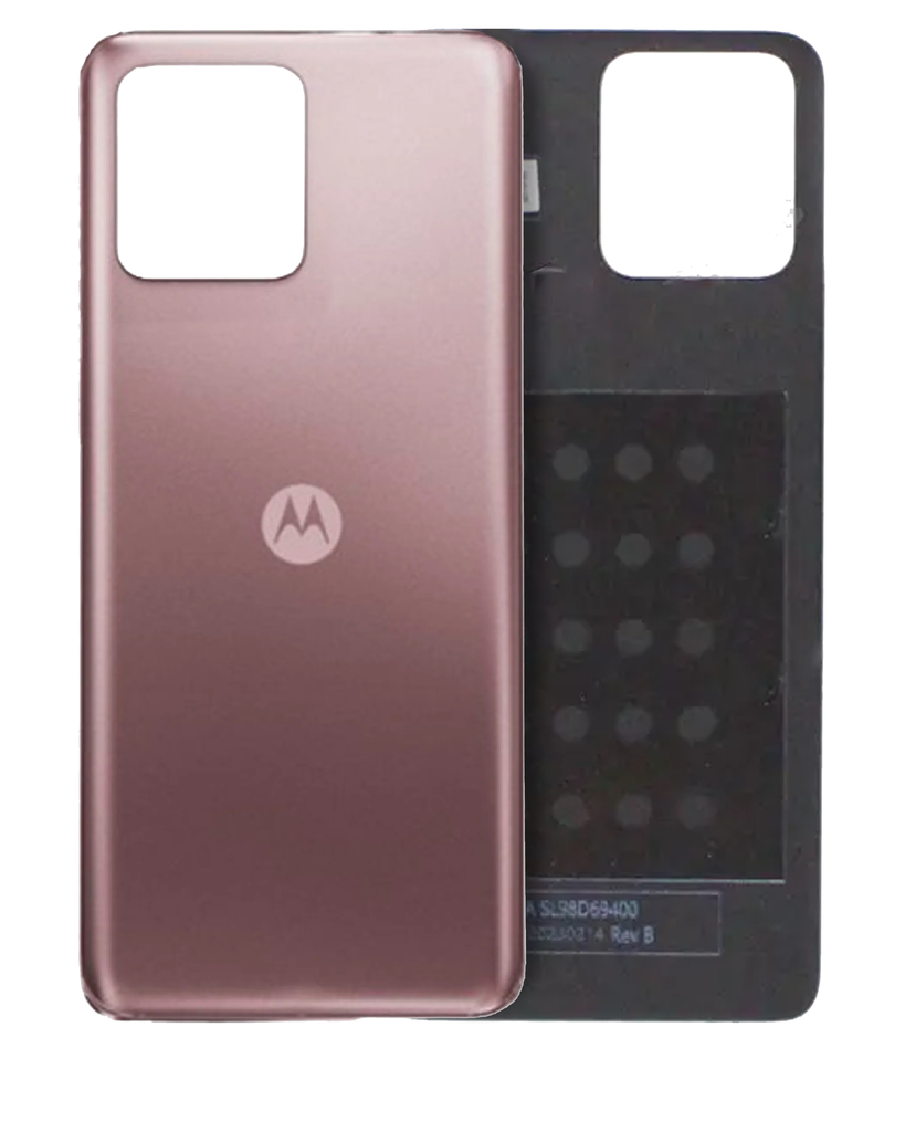 Back cover Glass Compatible For Motorola Moto G Stylus 5G (XT2315/2023) (Genuine OEM) (Rose champagne)