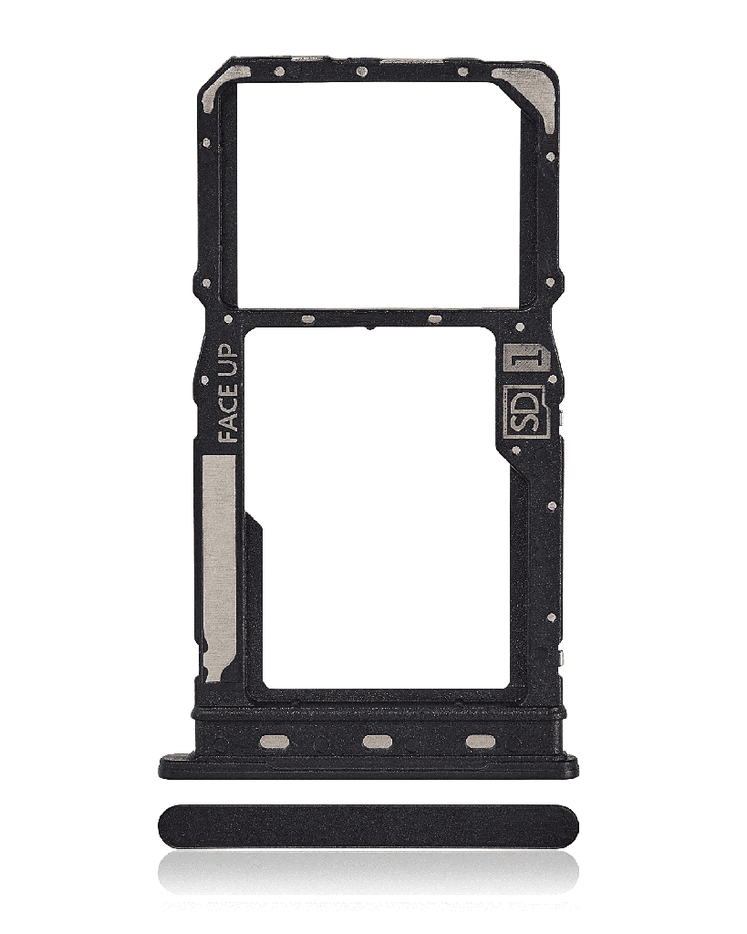 Single Sim Card Tray Compatible For Motorola Moto G Power 5G (XT2311/2023) (Black)