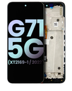 OLED Assembly With Frame Compatible For Motorola Moto G71 5G (XT2169/2022) (Genuine OEM) (All Colors)