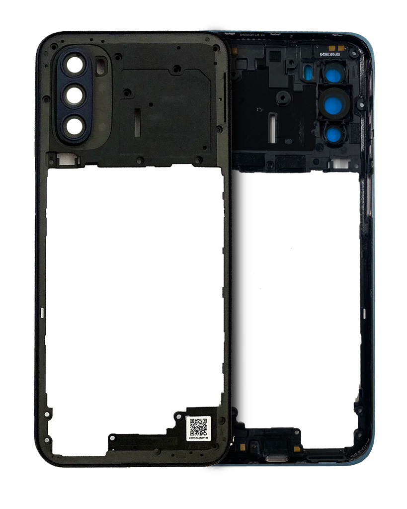 Back Housing Compatible For Motorola Moto G41 (XT2167/2022) (Meteorite Black)