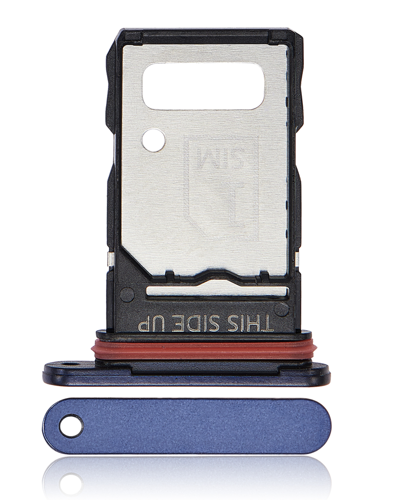 Dual Sim Card Tray Compatible For Motorola Moto G200 5G (XT2175/2022) (Stellar Blue)