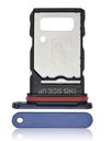 Dual Sim Card Tray Compatible For Motorola Moto G200 5G (XT2175/2022) (Stellar Blue)