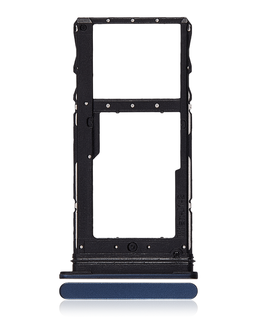 Single Sim Card Tray Compatible For Motorola Moto G Stylus 5G (XT2215/2022) (Steel Blue)