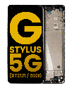 LCD Assembly With Frame Compatible For Motorola Moto G Stylus 5G (XT2131/2021) (Refurbished) (Cosmic Emerald)