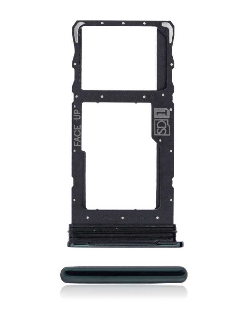 Single Sim Card Tray Compatible For Motorola Moto G Stylus 5G (XT2131/2021) (Genuine OEM) (Cosmic Emerald)