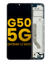 LCD Assembly With Frame Compatible For Motorola Moto G50 5G (XT2149-1/2021) (Refurbished) (All Colors)