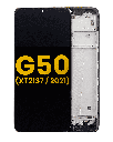 LCD Assembly With Frame Compatible For Motorola Moto G50 (XT2137/2021) (Refurbished) (All Colors)