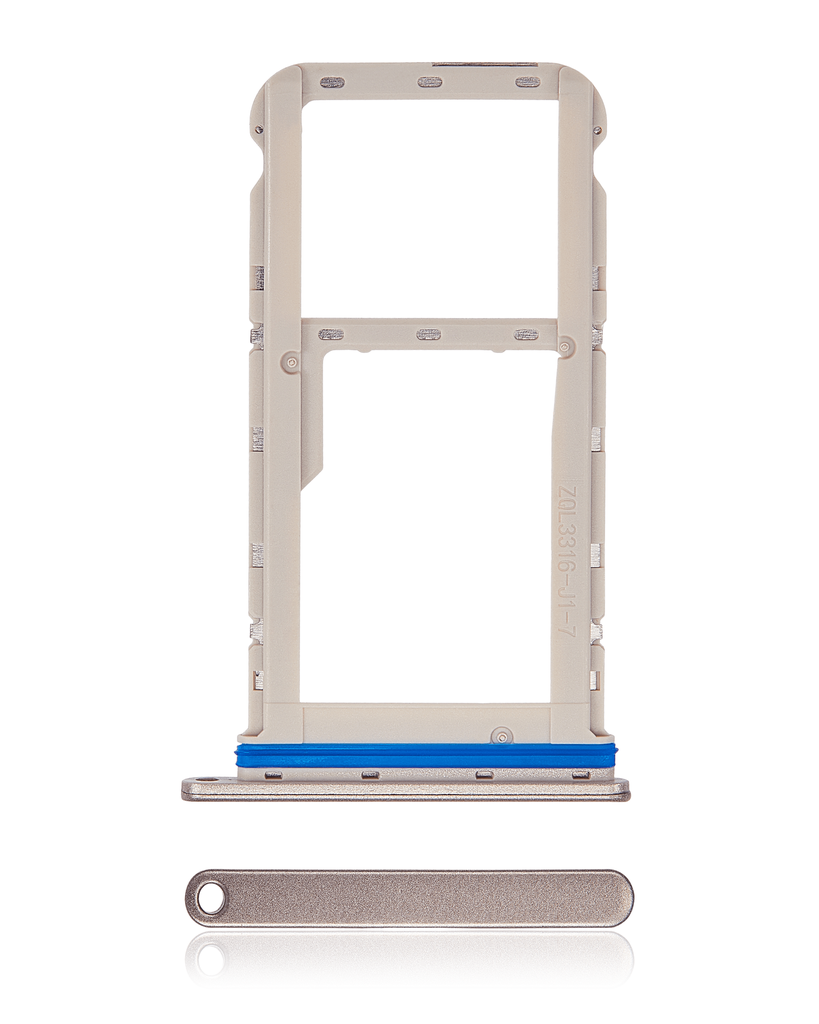 Sim Card Tray Compatible For Motorola Moto G40 Fusion (XT2147-1/2021) (Frosted Champagne)