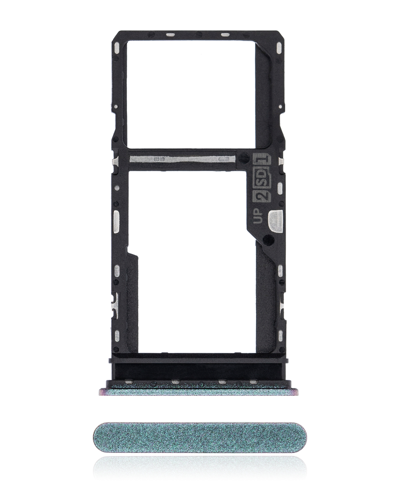 Dual Sim Card Tray Compatible For Motorola Moto G20 (XT2128/2021) (Breeze Blue)