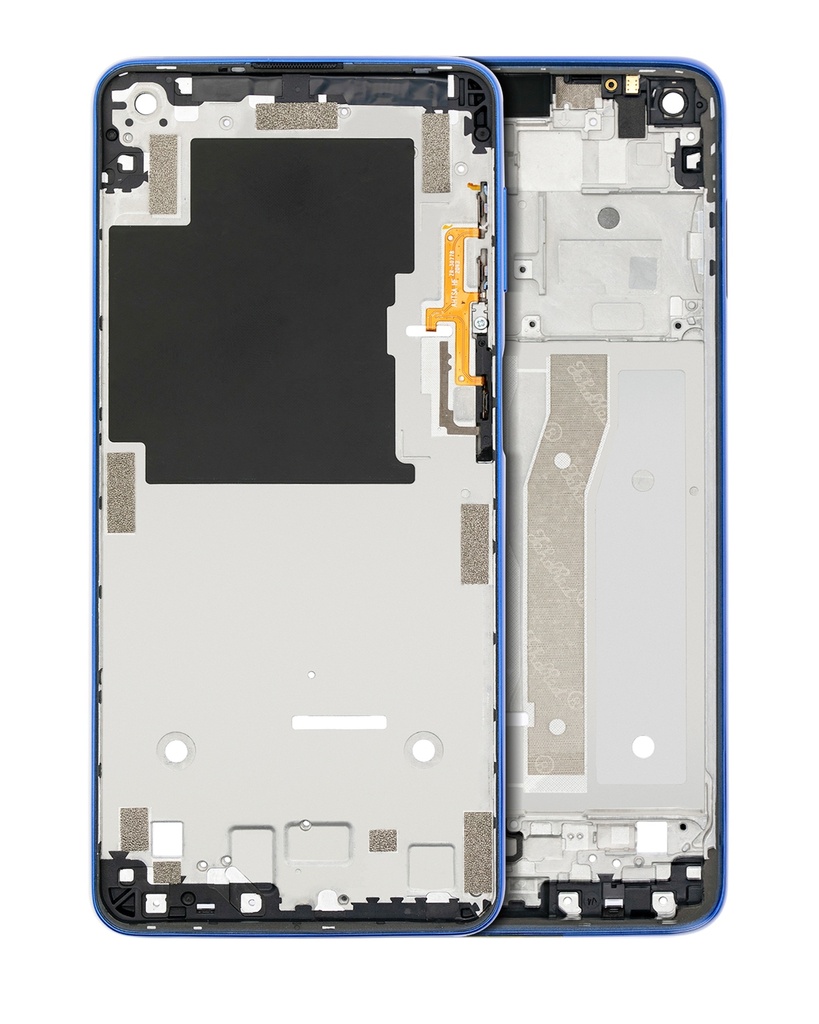 Mid-Frame Housing Compatible For Motorola Moto G Power (XT2117/2021) (Blue)