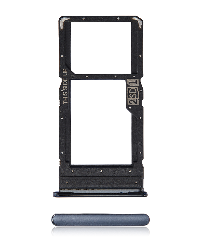 Dual Sim Card Tray Compatible For Motorola Moto G100 (XT2125-4/2021) (Slate Gray)