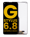 LCD Assembly Without Frame Compatible For Motorola Moto G Stylus 6.8&quot; (XT2115/2021) (Refurbished) (All Colors)