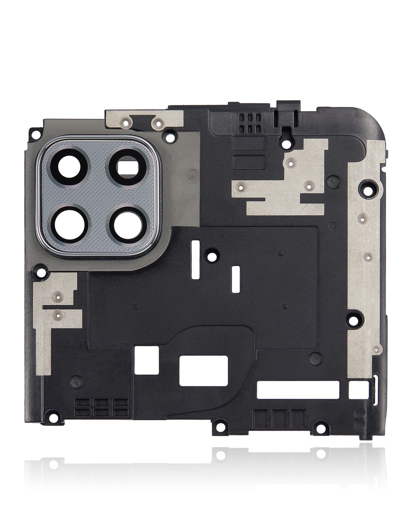 Back Camera Lens With Bracket Compatible For Motorola Moto G 5G (XT2113-3/2020)/One 5G Ace (XT2113-1/2/2021) (Frosted Silver)