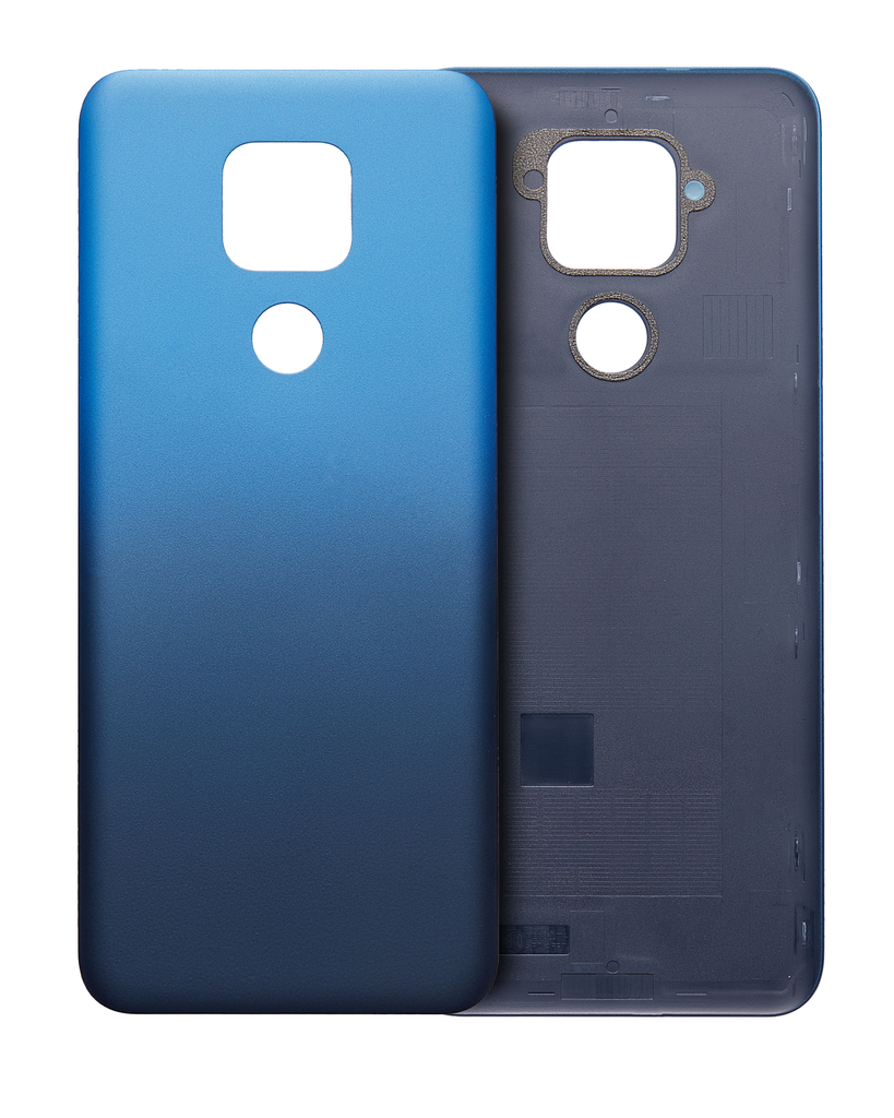 Back cover Glass Compatible For Motorola Moto G Play (XT2093/2021) (Misty Blue)