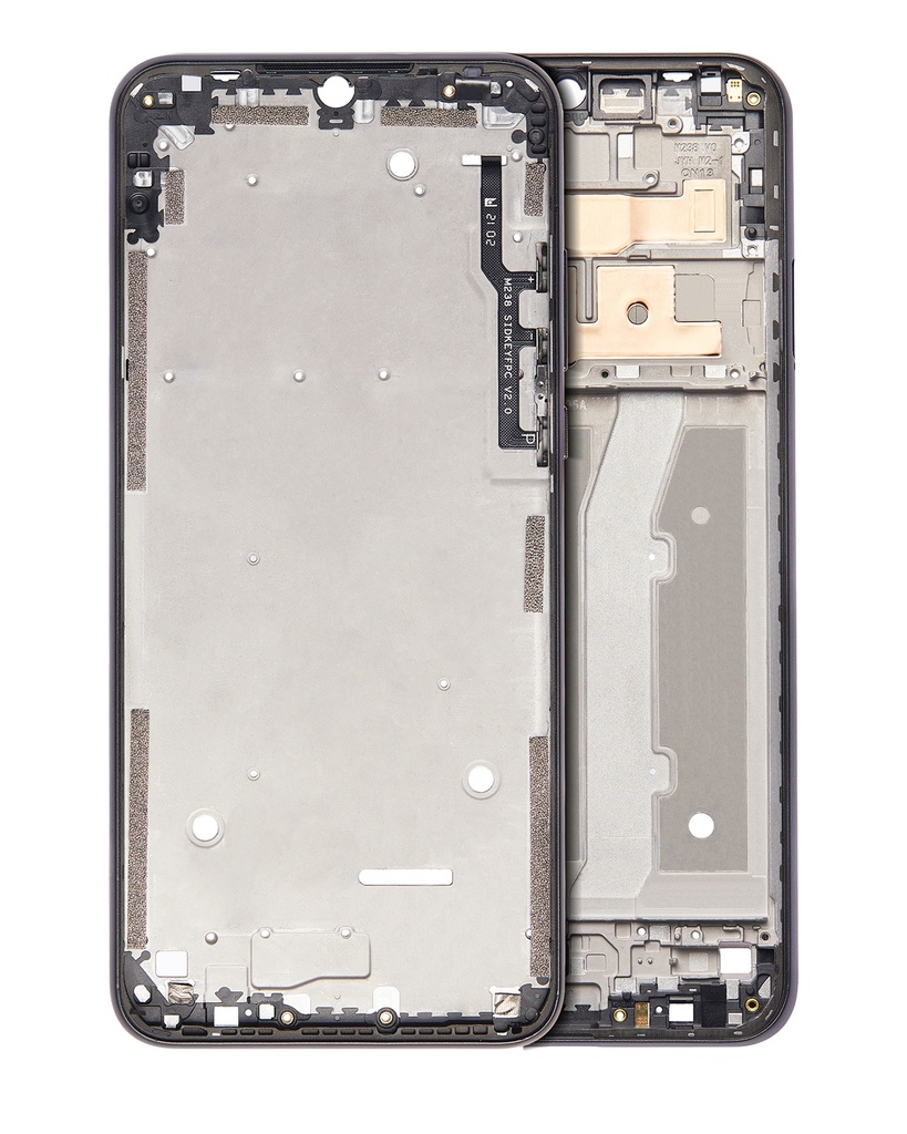 Mid-Frame Housing Compatible For Motorola Moto G Play (XT2093/2021) (Gray)