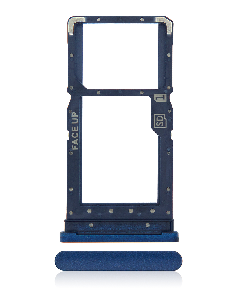 Sim Card Tray Compatible For Motorola Moto G Play (XT2093/2021) (Misty Blue)