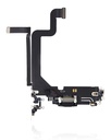 Charging Port Flex Cable Compatible For iPhone 14 Pro Max (Premium) (Space Black)