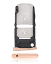 Sim Card Tray Compatible For Motorola Moto Z Force Droid (XT1650-02/2016) (Rose Gold)