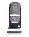 Sim Card Tray Compatible For Motorola Moto Z Droid (XT1650-01/2016) (Black)