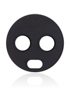 Back Camera Lens (Glass Only) Compatible For Motorola Moto Z3/Z3 Play (XT1929/2018) (Genuine OEM) (Black)