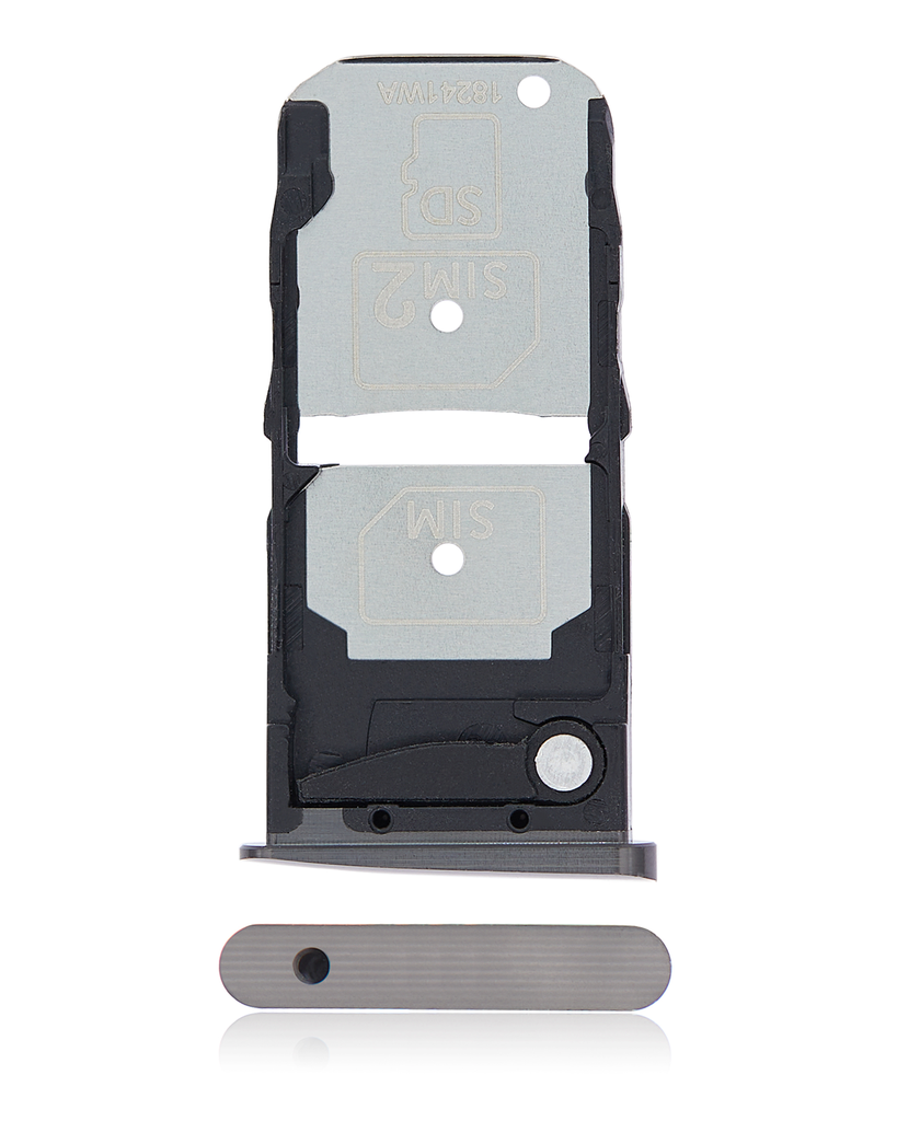 Dual Sim Card Tray Compatible For Motorola Moto Z3 (XT1929-17/2018)/Z3 Play (XT1929/2018) (Black)