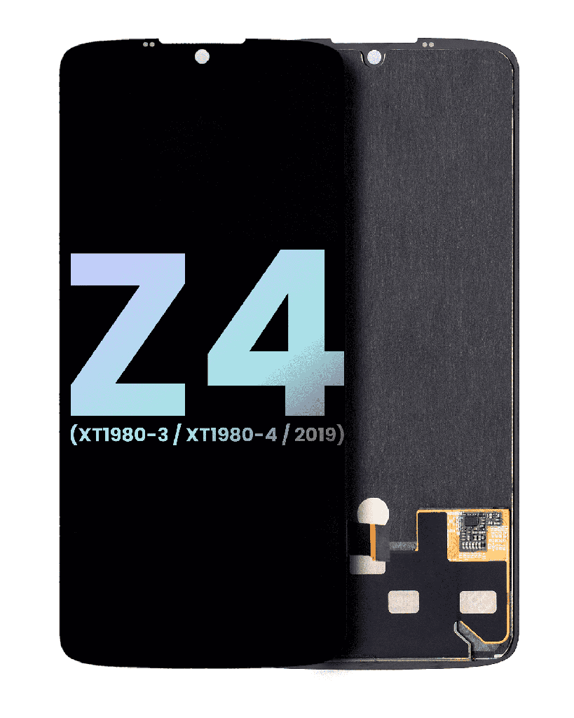 LCD Assembly Without Frame Compatible For Motorola Moto Z4 (XT1980-3/XT1980-4/2019) (Genuine OEM) (All Colors)