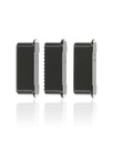 Hard Buttons (Power/Volume) Compatible For Motorola Moto Z2 Force (XT1789/2017) (Black)