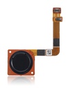 Home Button With Fingerprint Sensor Flex Cable Compatible For Motorola Moto G7 (XT1962/2019) (Ceramic Black)