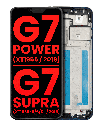 LCD Assembly With Frame Compatible For Motorola Moto G7 Power (XT1955/2019)/G7 Supra (XT1955-5/6/DL/2019) (US Version) (157MM) (Aftermarket Plus) (Marine Blue)