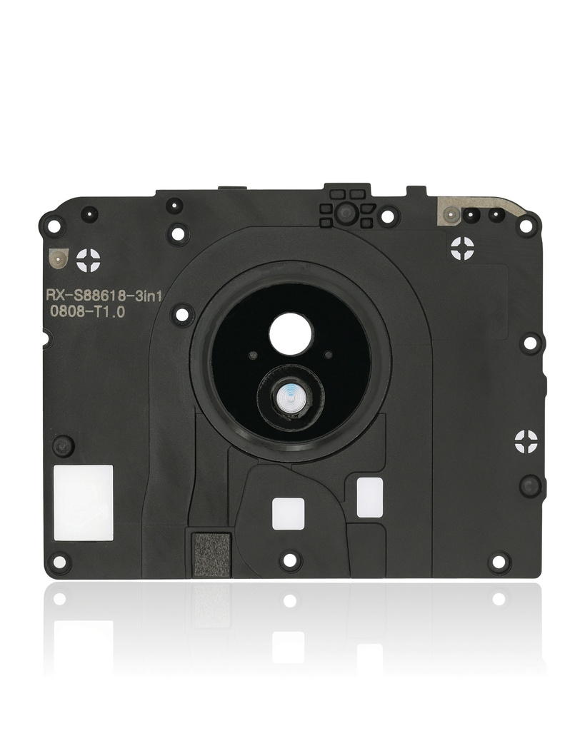 Back Camera Lens With Bracket Compatible For Motorola Moto G7 Power (XT1955/2019) (Brazil Version) (Ceramic Black)