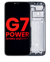 LCD Assembly With Frame Compatible For Motorola Moto G7 Power (XT1955-1/2/4/7/2019) (International Version) (154MM) (Aftermarket Plus) (Ceramic Black)