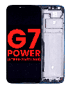 LCD Assembly With Frame Compatible For Motorola Moto G7 Power (XT1955-2/4/7/2019) (International Version) (154MM) (Aftermarket Plus) (Marine Blue)