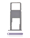 Single Sim Card Tray Compatible For Motorola Moto G7 Power (XT1955/2019) (International Version) (Iced Violet)